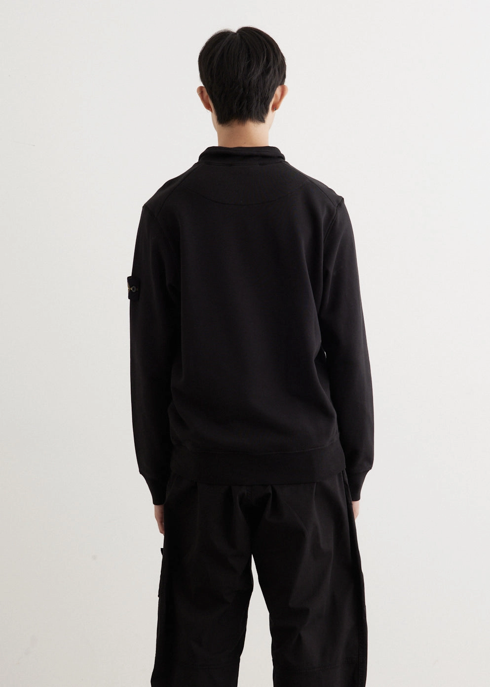 Half-Zip Sweatshirt Trendy Layering Winter Ready Knit