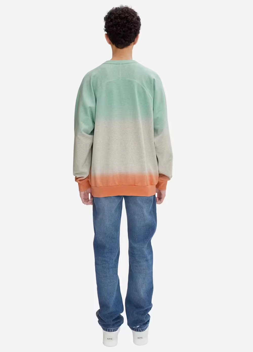 x ASICS Lake Dip Dye Sweatshirt Fashionable Layering