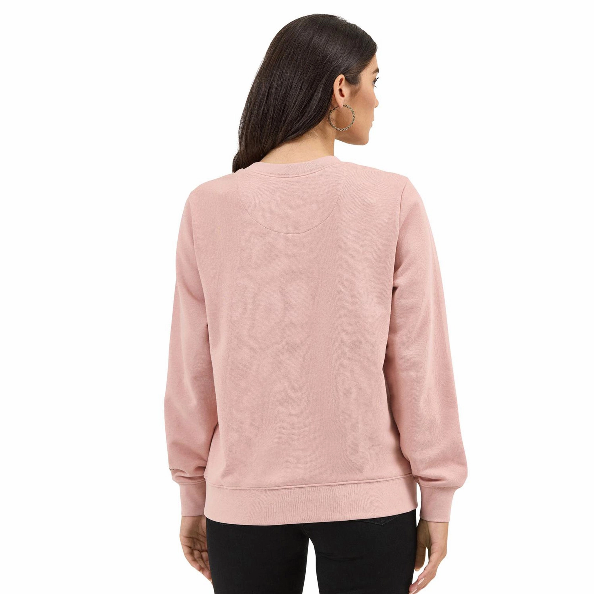 Compact Storage Wrangler Misty Rose Bronc Crewneck Sweatshirt