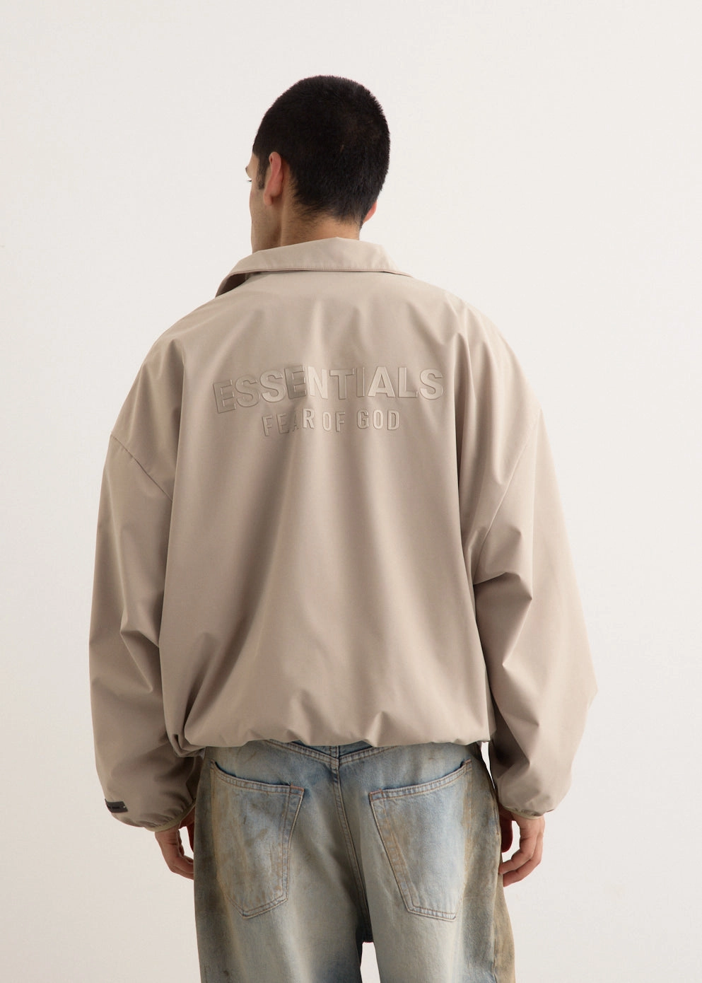 Sporty Nylon Half Zip Flexible Layers Machine Washable Design