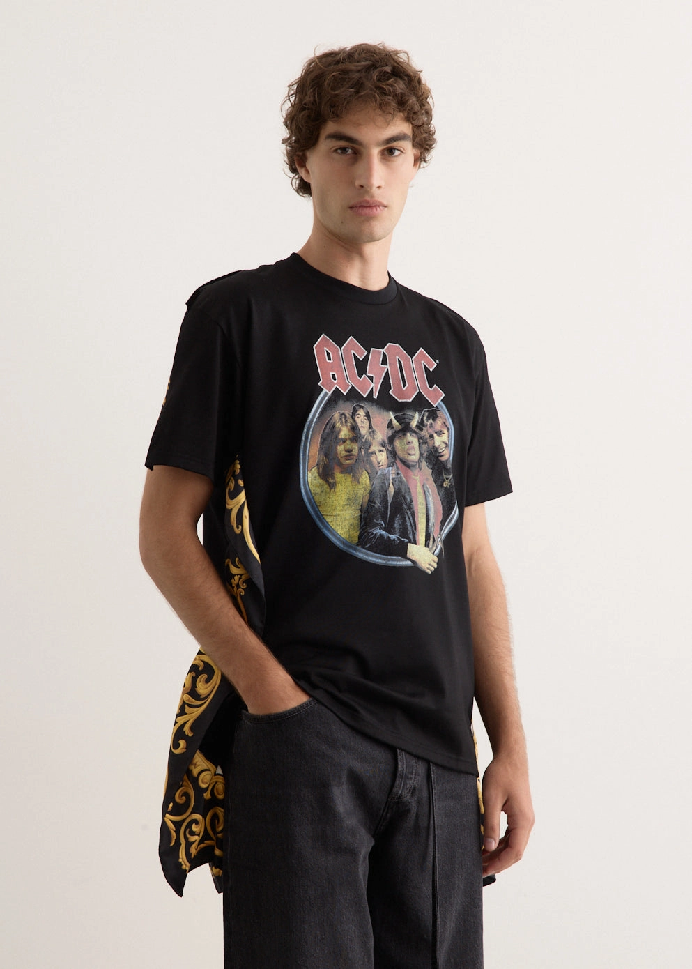 Classic Vibes Silk Scarf AC/DC T-Shirt