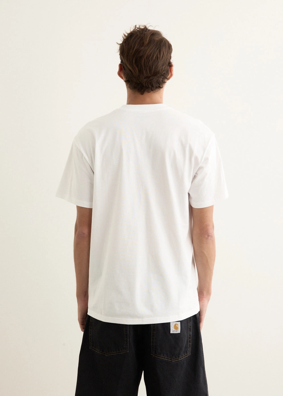 S/S Pocket Heart T-Shirt Durable Wear