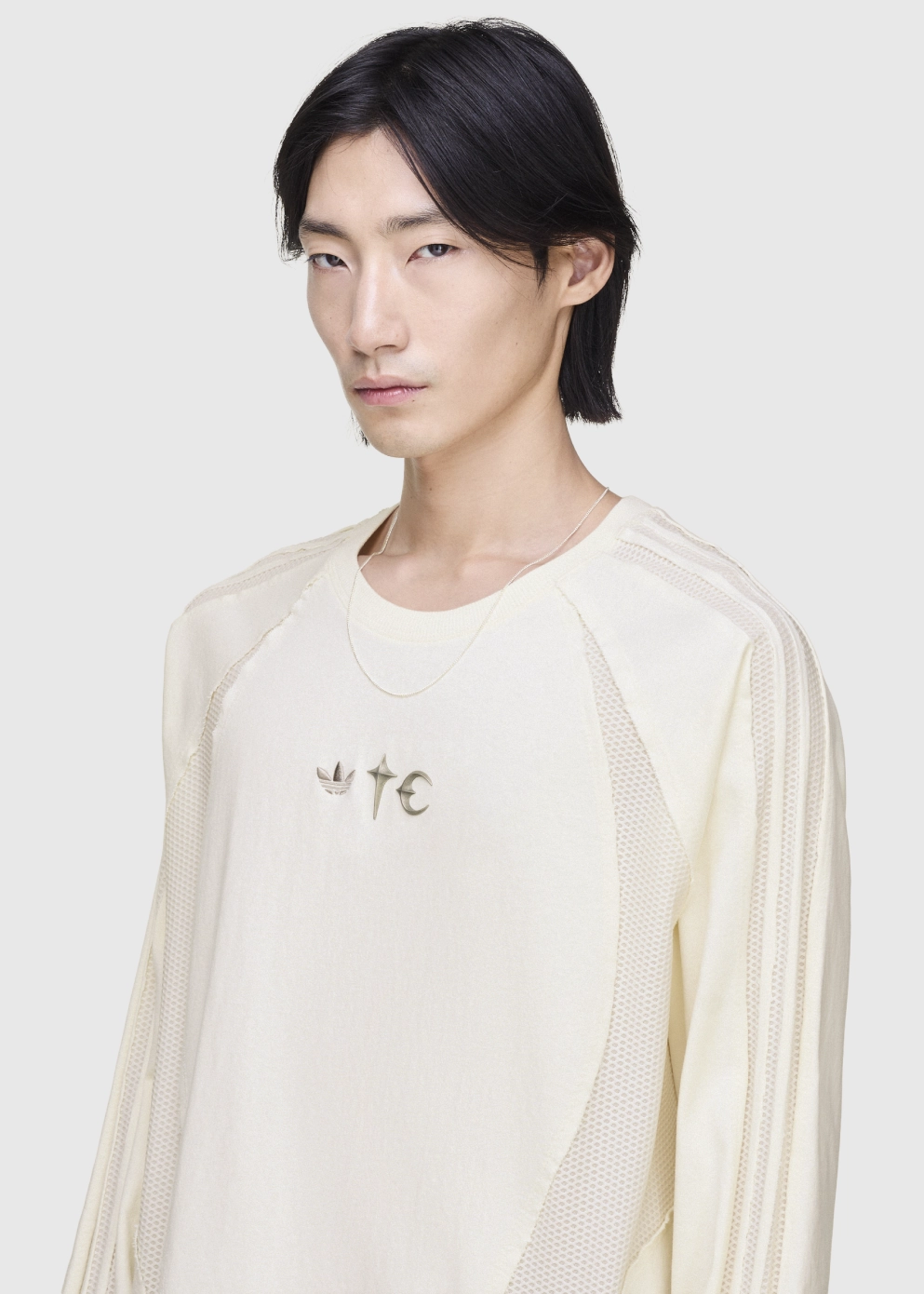 Durable Ribbed Hem Trendy popularity x Thug Club Teamgeist Long Sleeve T-Shirt