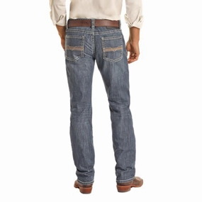 Rock & Roll Men's Slim Fit Revolver Jean Street Essential