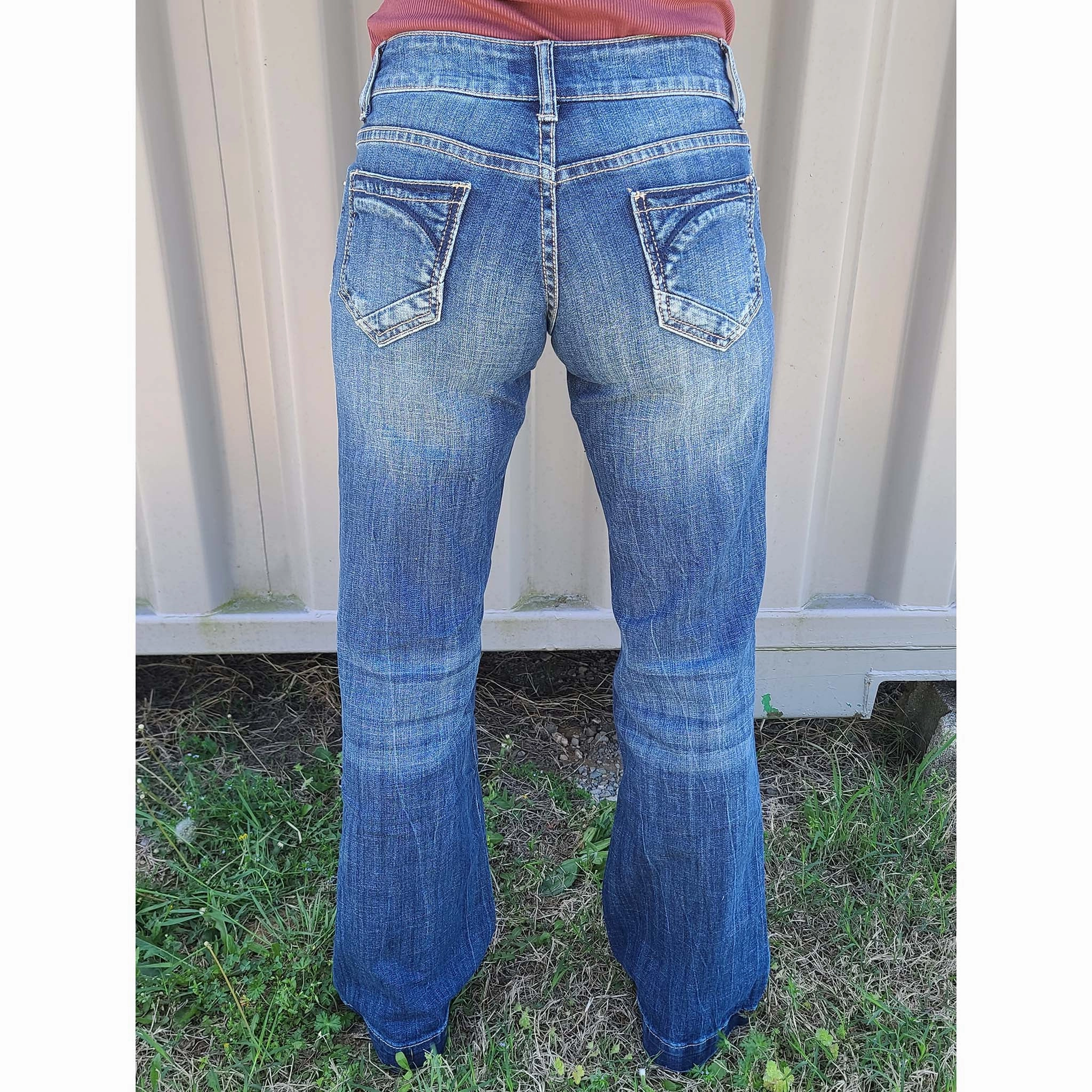 Travel Outfit Student Outfit Lightweight Modern Silhouette Stetson Diangle Trouser Jeans