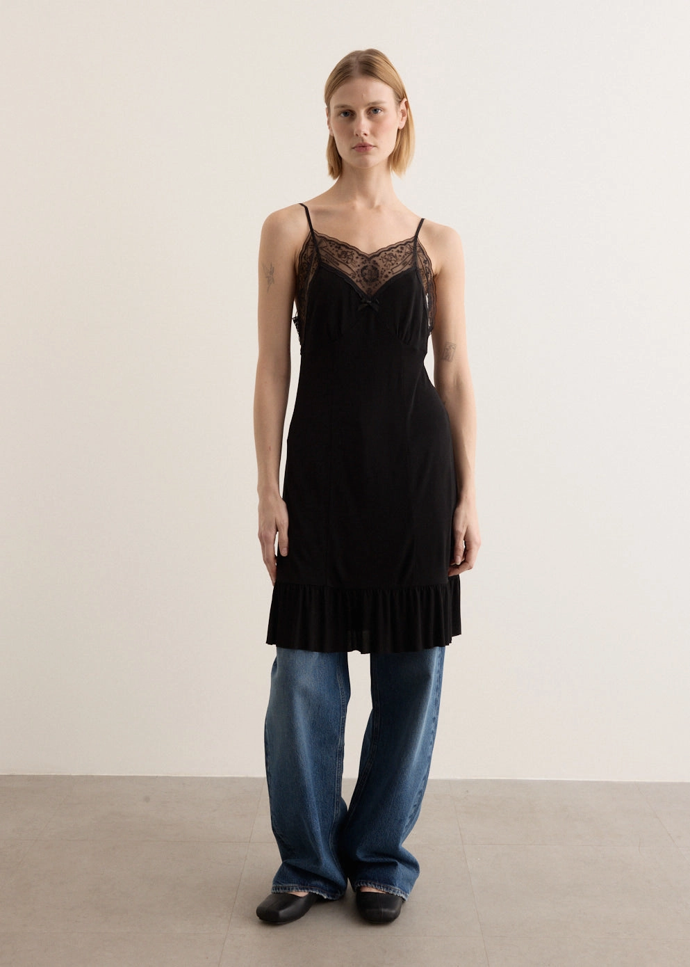 Sleek Design petite size Strap Dress