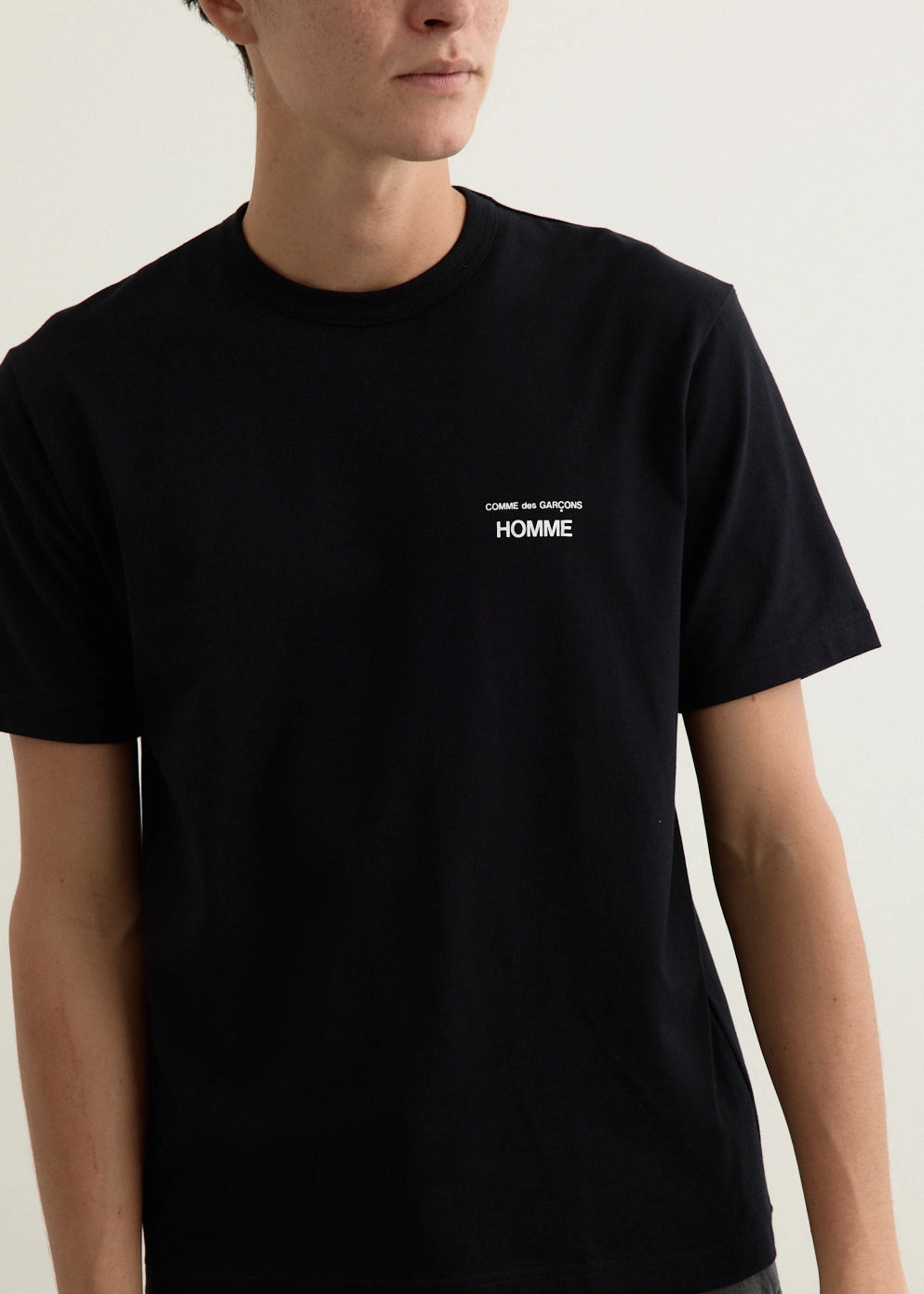 Cotton Jersey Logo T-Shirt Men's