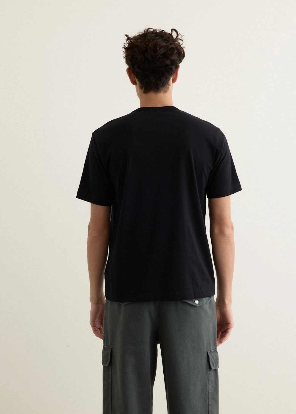 Cotton Jersey Logo T-Shirt Cozy Design Fit