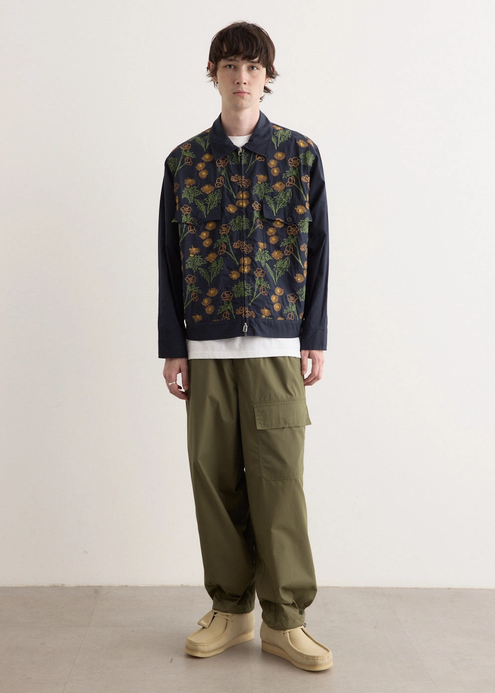 OrganicCotton Flowy legs Loose Pilot Trousers