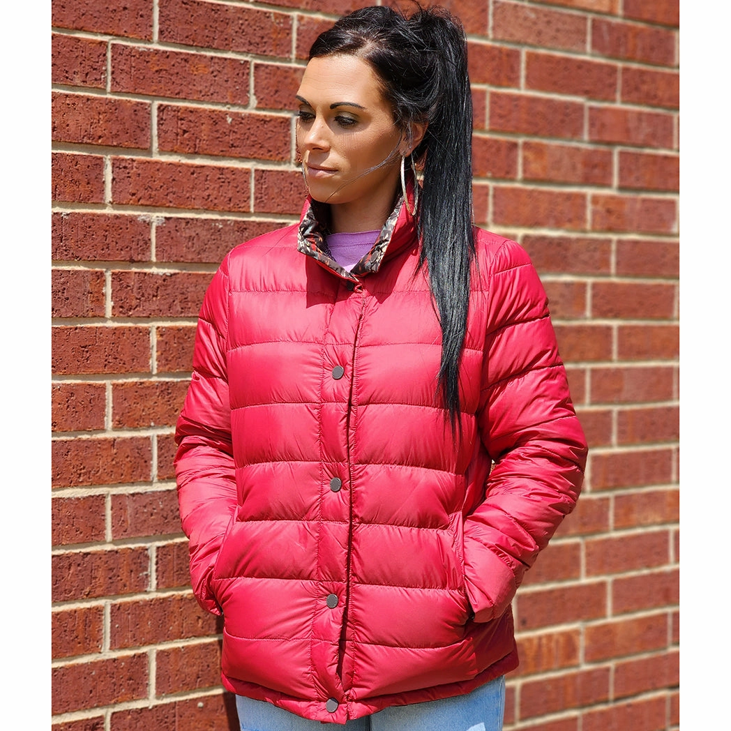 Pendleton Women's Bridge Creek Reversible Down Coat Polarized Sun Protection