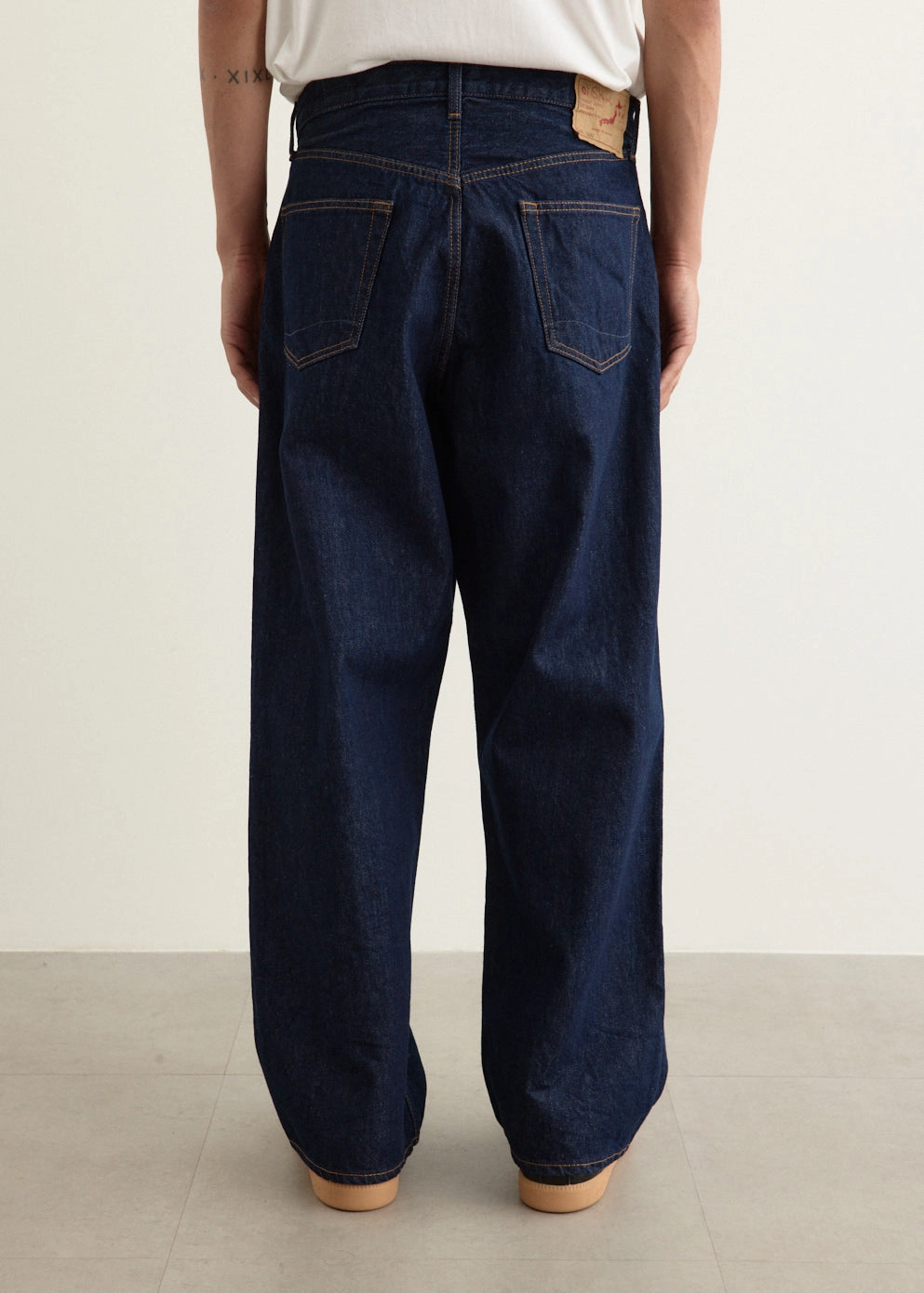 Tailored Silhouette Super Dad's Denim Pants