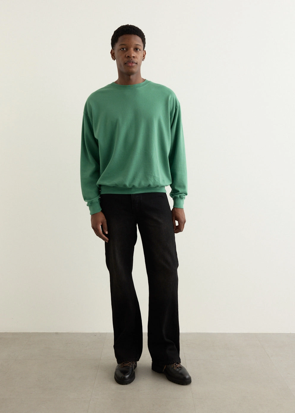 Comfy Fit Super High Gauge Sweat Pullover