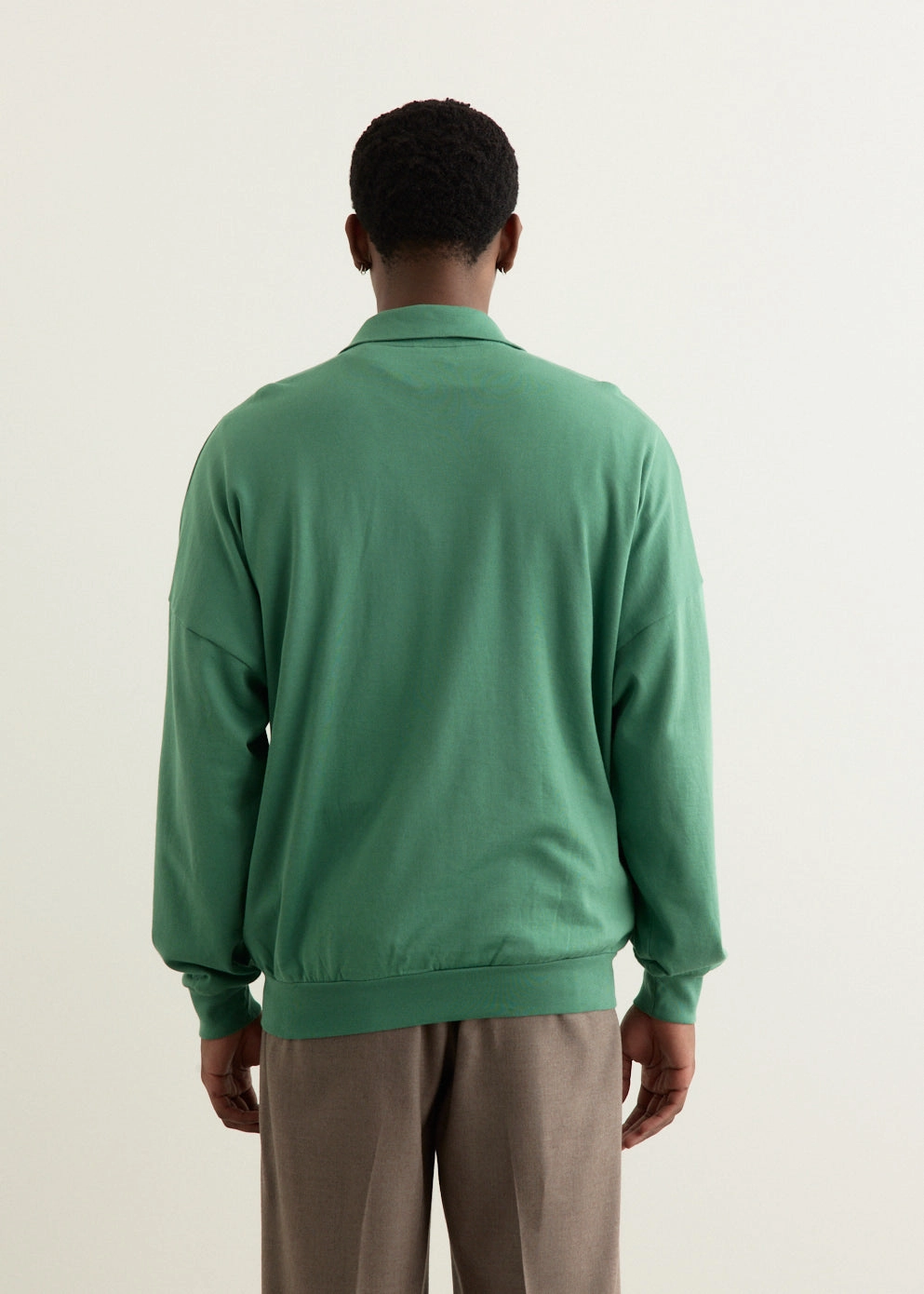 Urban Style Super High Gauge Sweat Zip Blouson