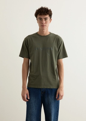 Sporty Look Surf Pigment Dye Short Sleeve T-Shirt