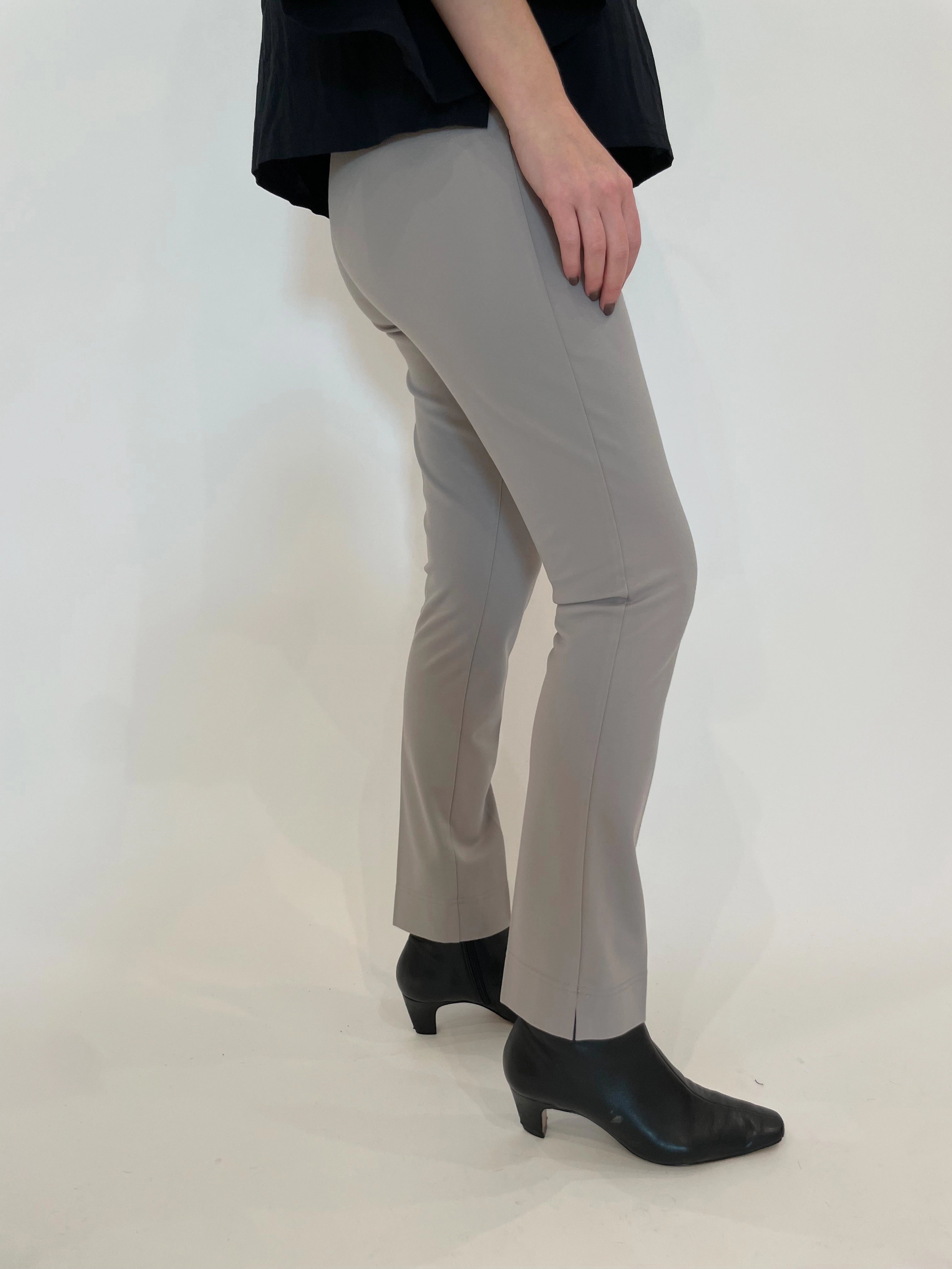 Everyday Flex Casual Essentials Annie 29" Paramount Knit Pants - Gravel