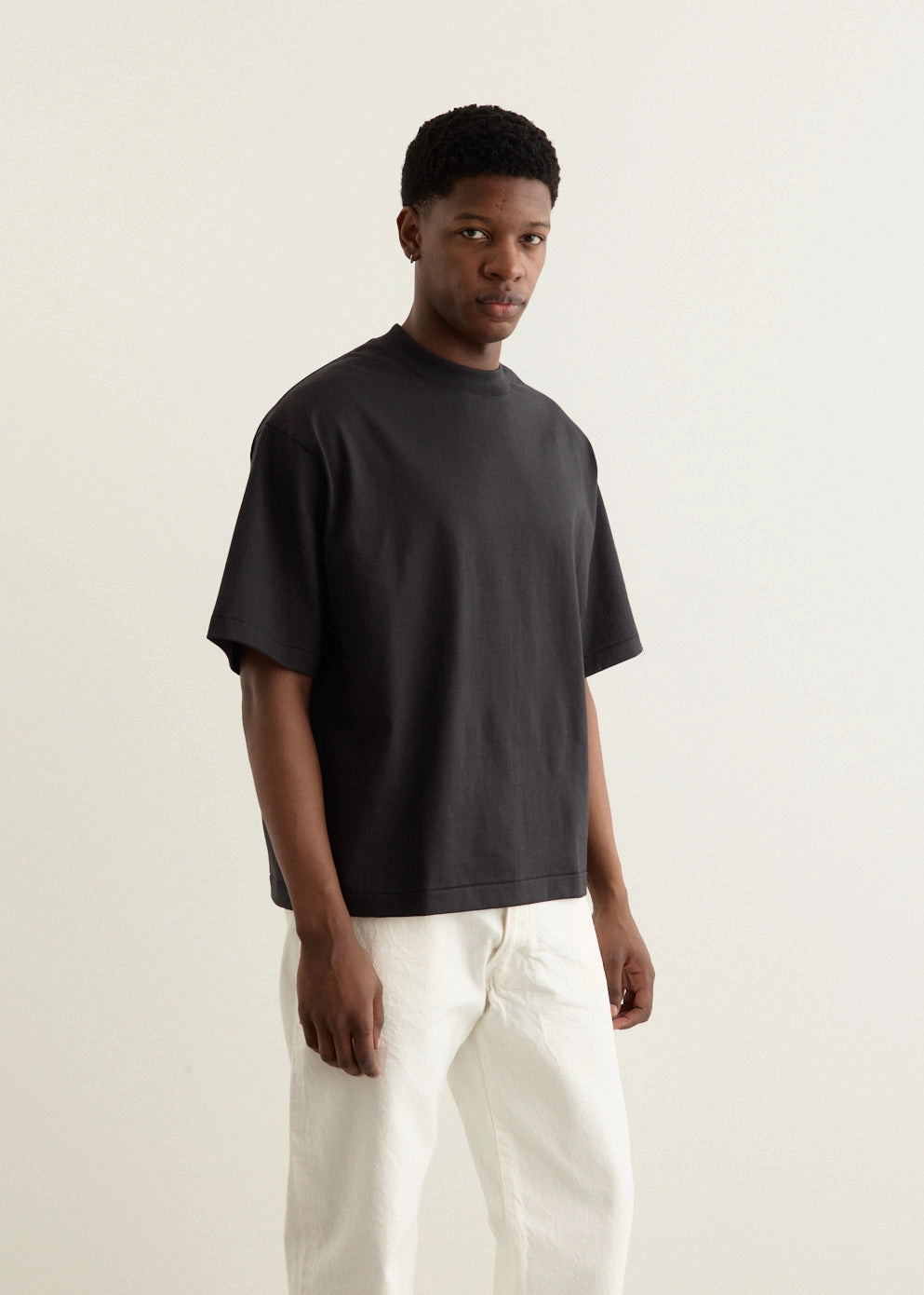 Suvin Supima Tube Half Sleeve T-Shirt Adult Wear Sleek Comfort