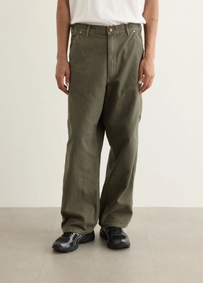 Water-resistant Flat Seams Dad's Fit Oxford Painter Pants