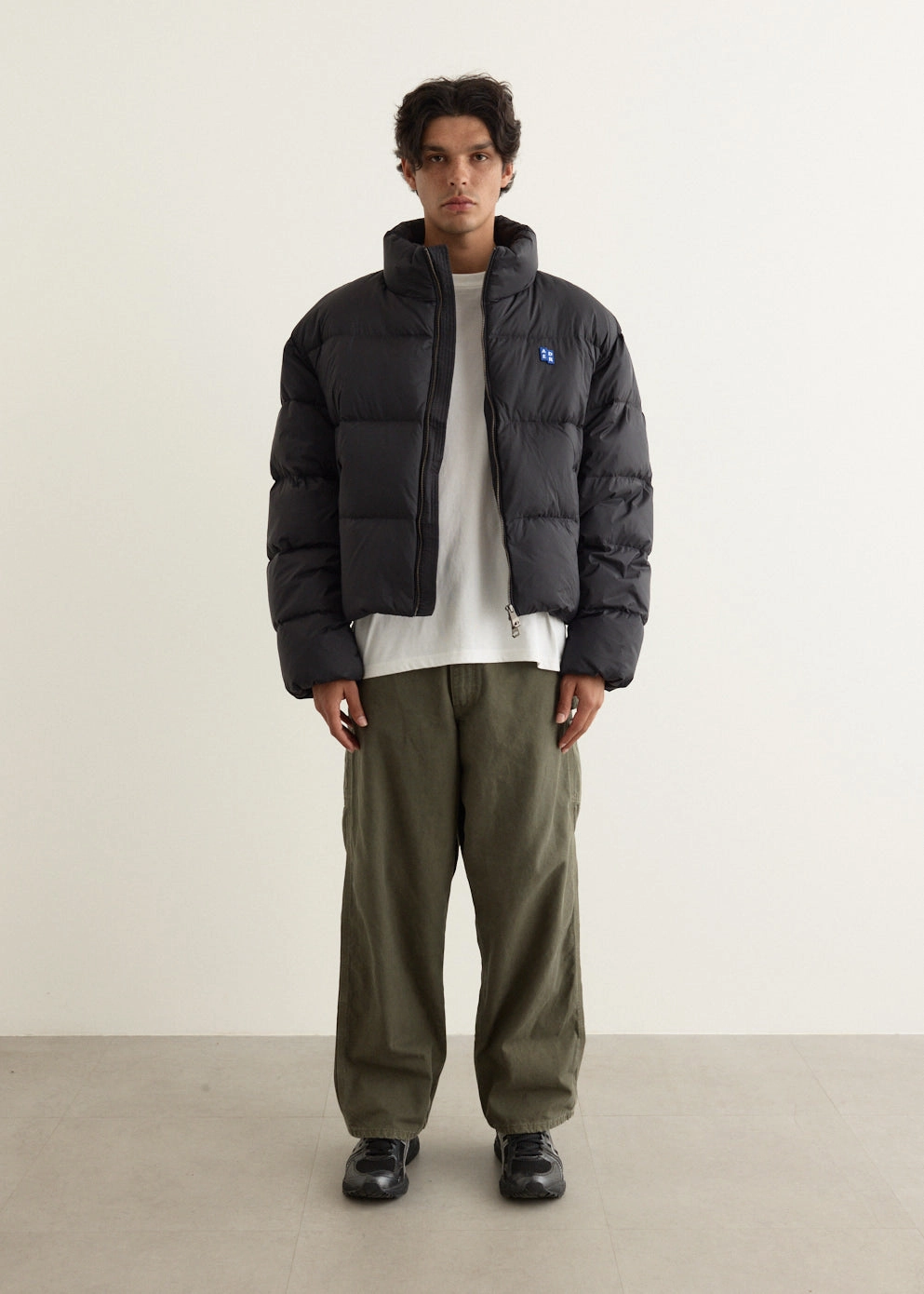 Detachable belt Sporty Fit Dad's Fit Oxford Painter Pants