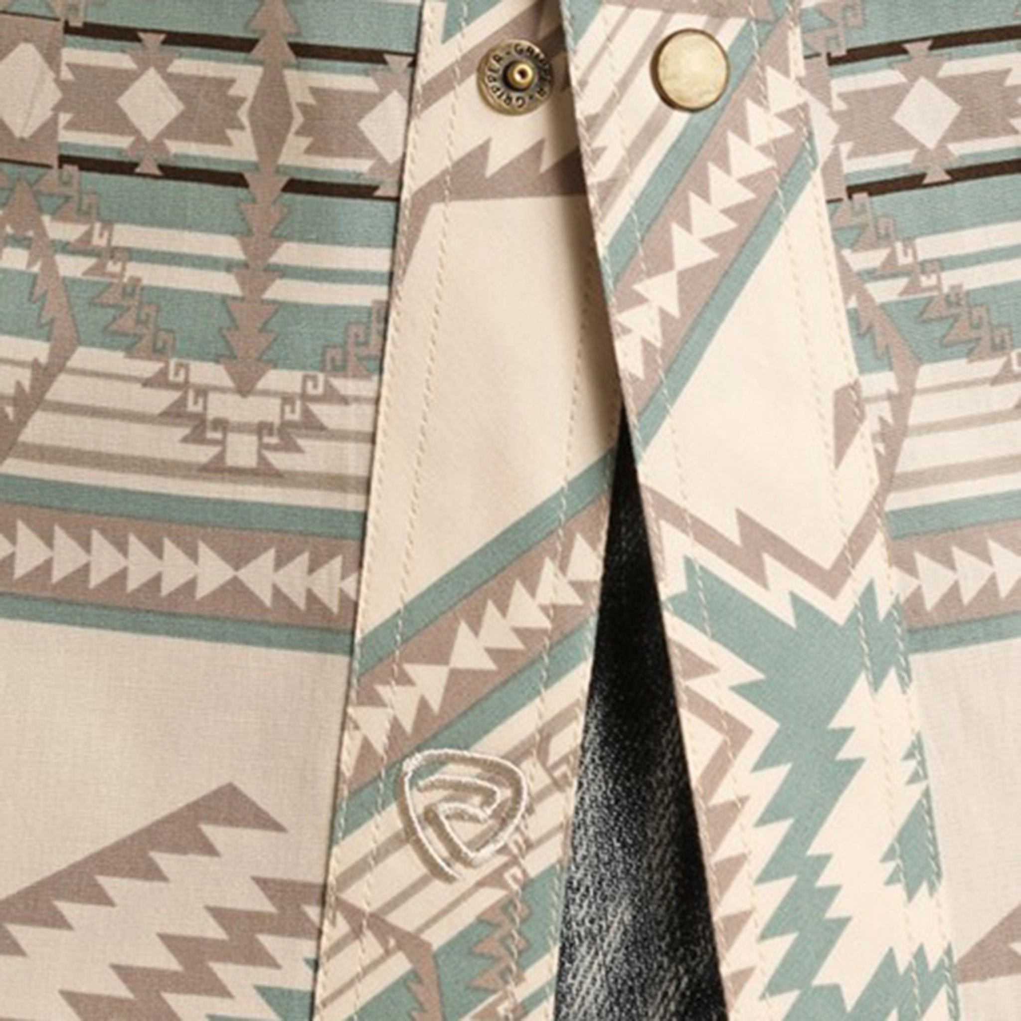 Rock & Roll Cowboy Men's Aztec Long Sleeve Shirt Fashion Essential Backpacking Trip