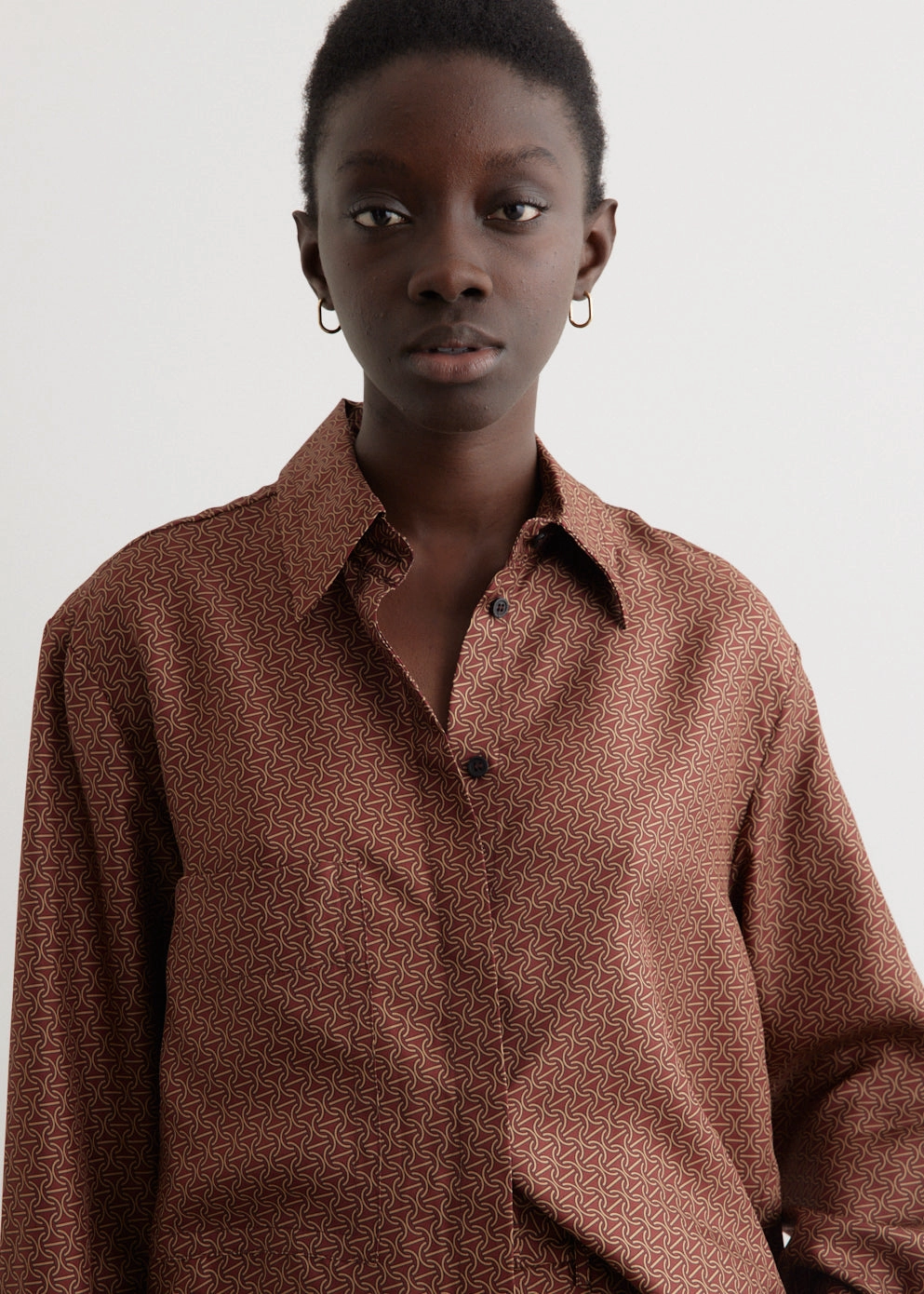 Versatile Styling Linka Silk Shirt