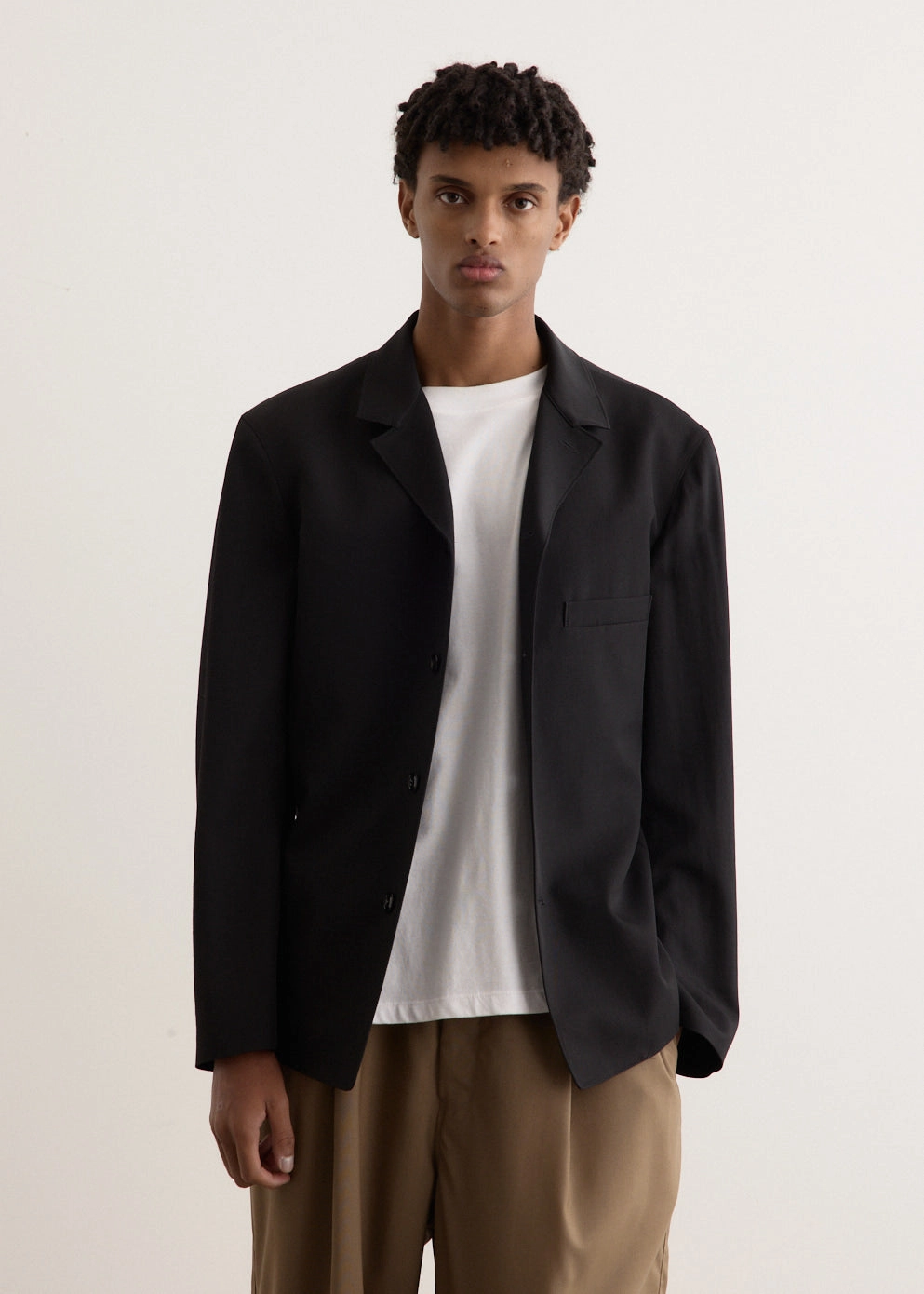 WaterRepellentExterior Tailored Shirt Jacket