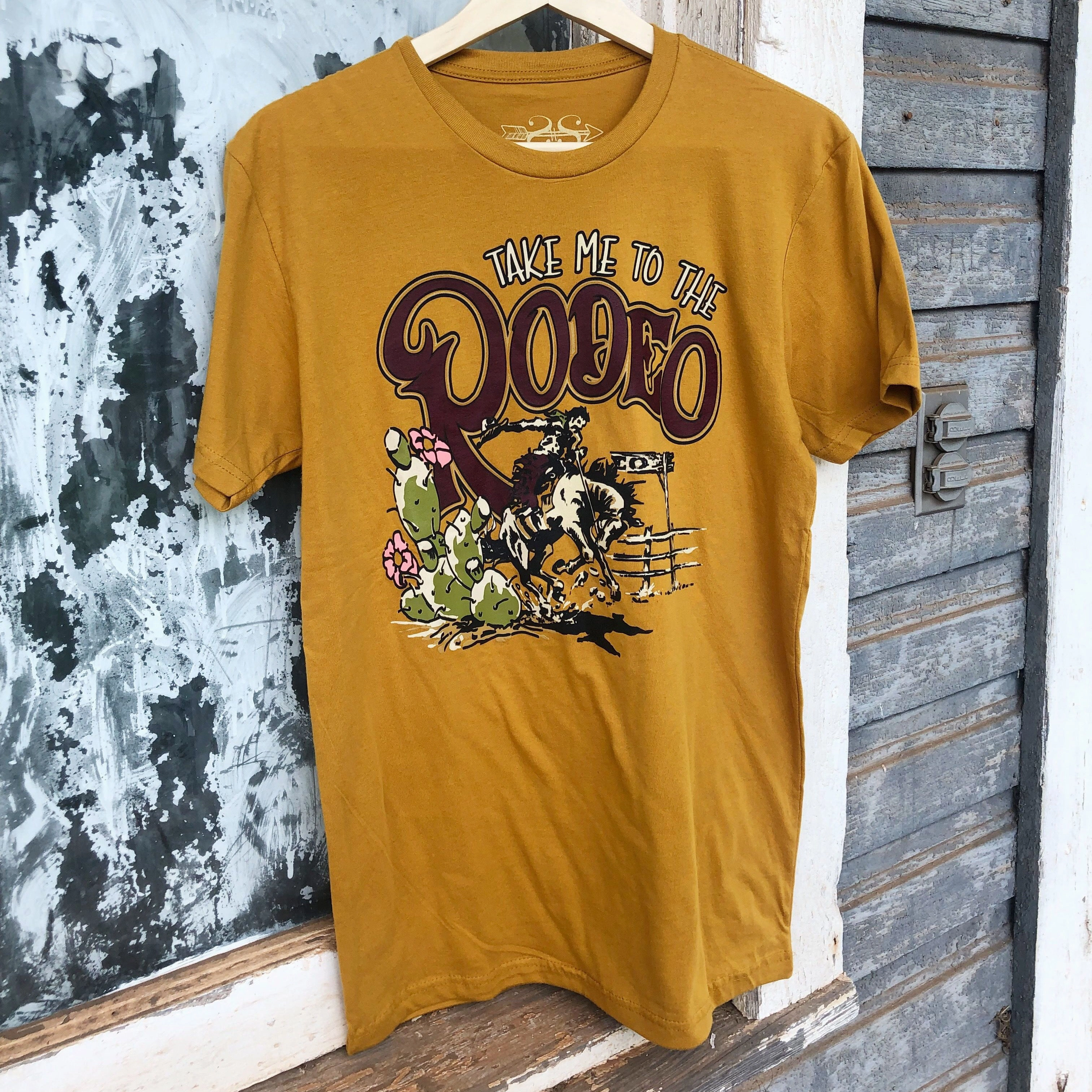 Bonded Seam Technique Take Me To The Rodeo Tee
