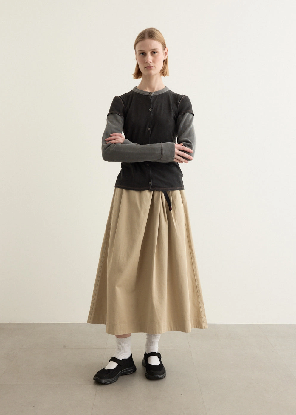 Talecut Skirt Hidden Zipper