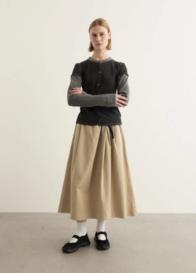 Talecut Skirt Hidden Zipper