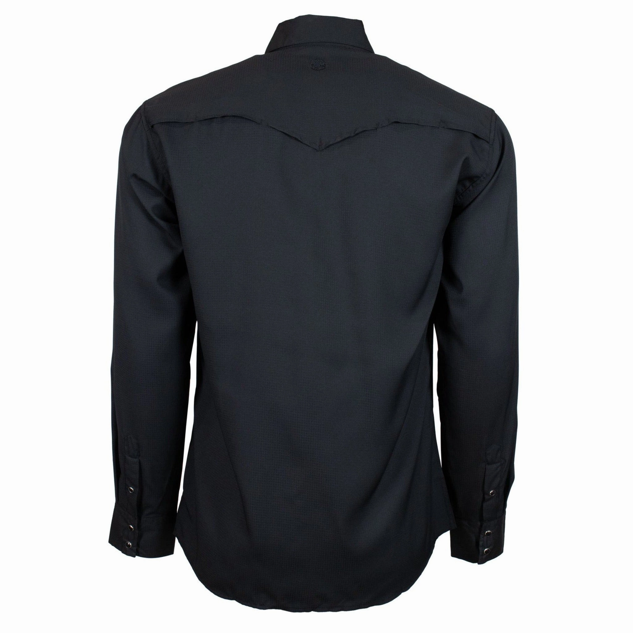 Reinforced Shoulders Hooey Men's SOL Black Shirt