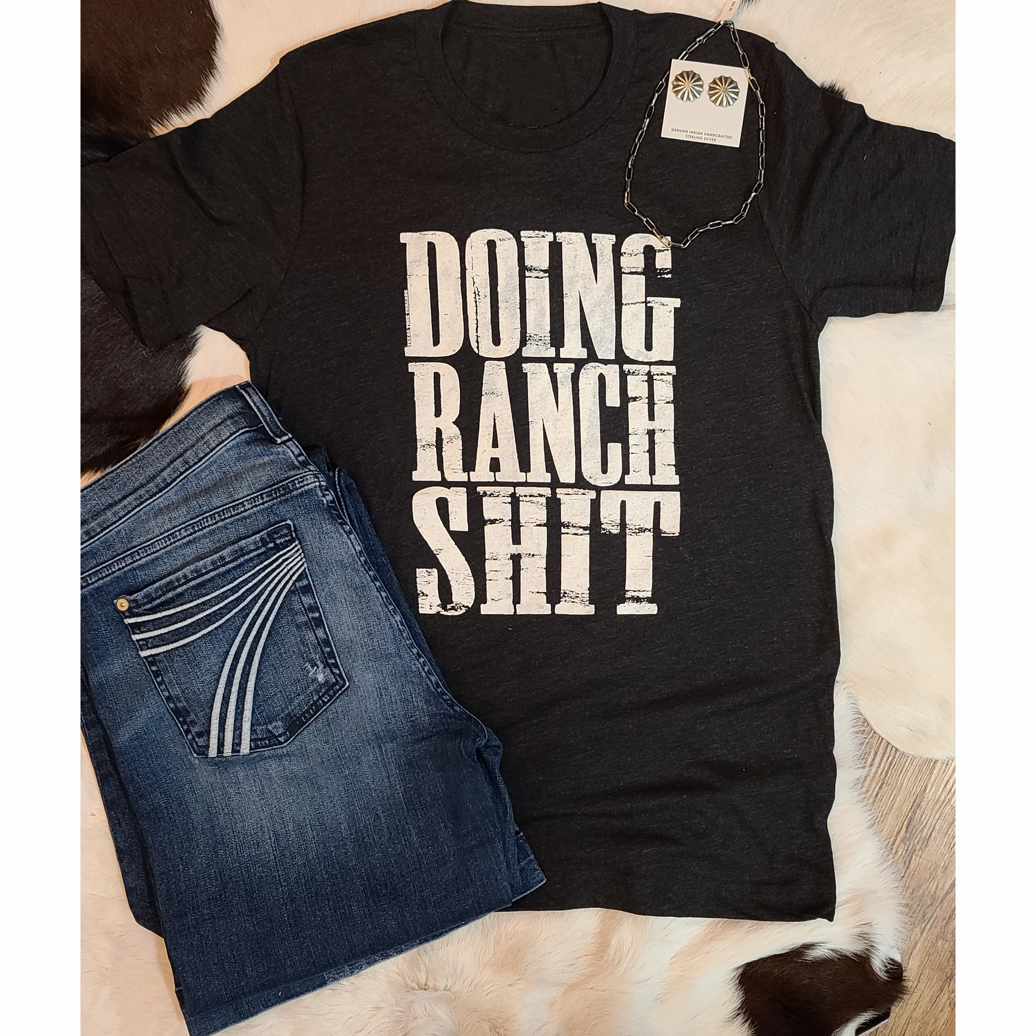 PortableOption Texas True Doing Ranch Shit Tee