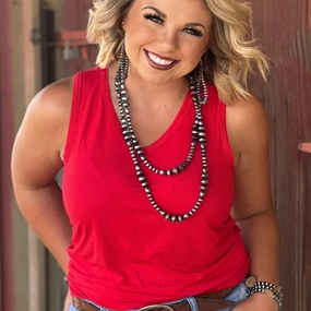 Texas True Threads Jules Red Tank MultipanelLayout