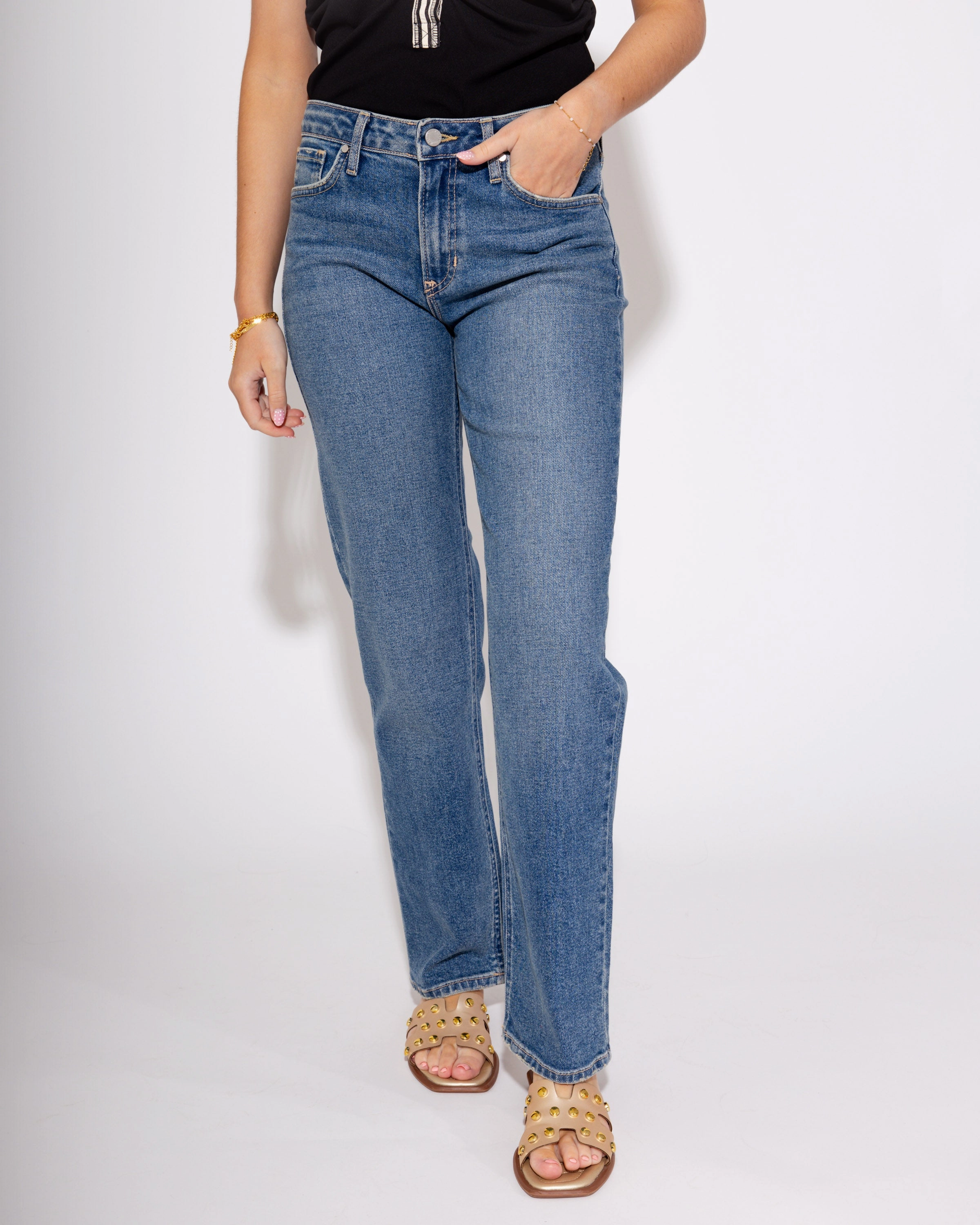 The Classic Clean Cut Straight Jean Always Appropriate