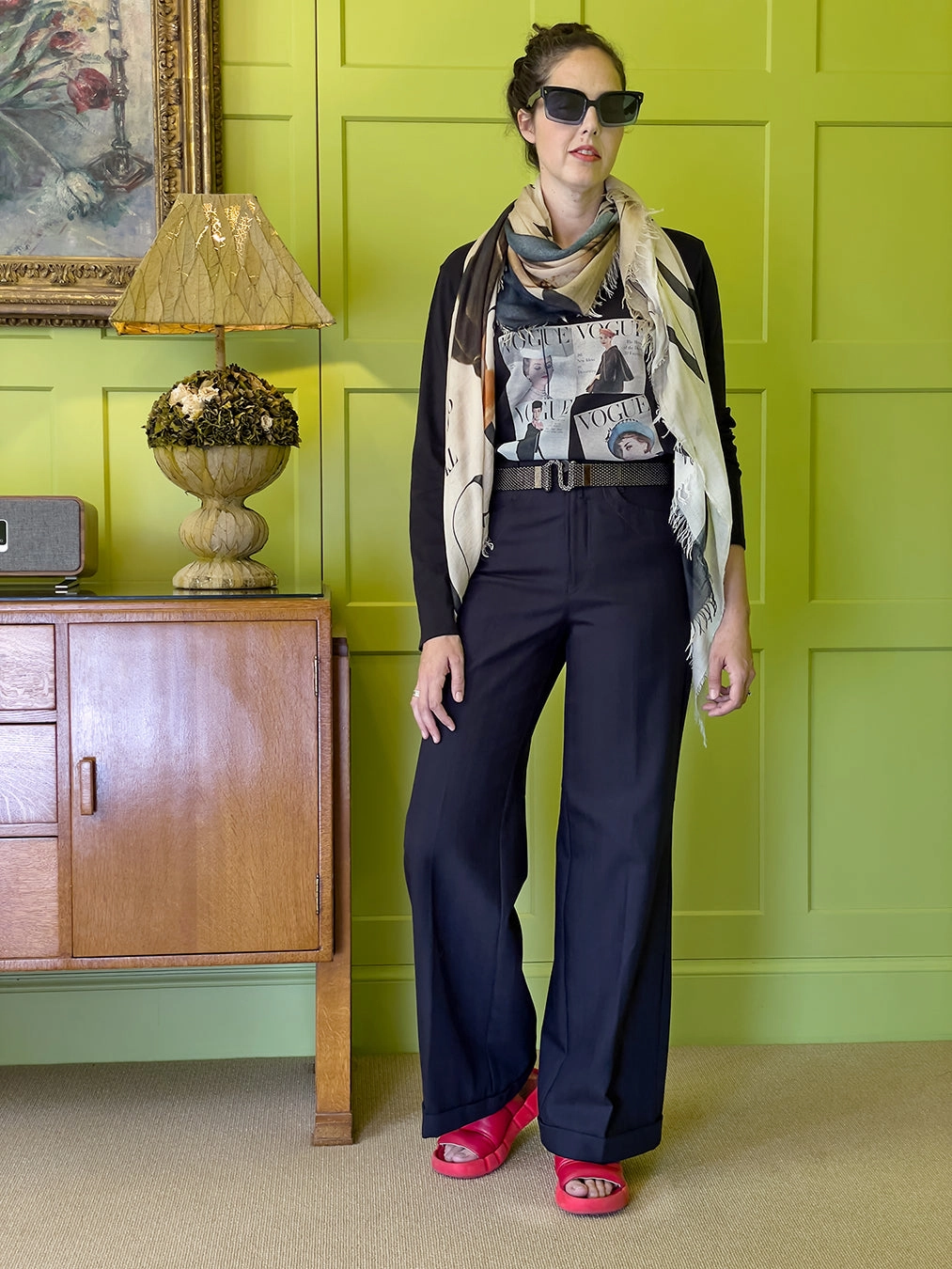 summer look The Victoria Long Sleeve Tee - Vogue Covers Thermoregulating Fibers