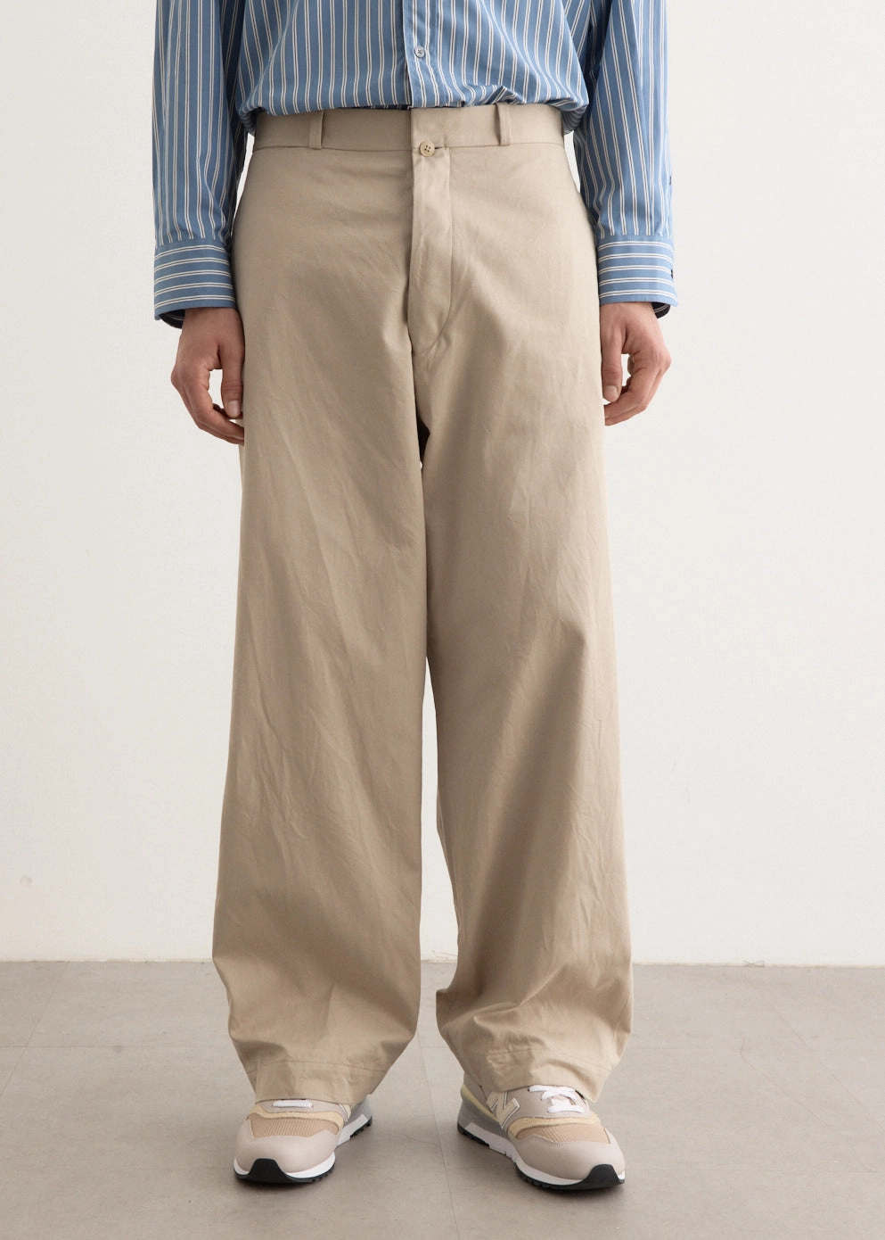 Chino Cloth Wide Pants Active Design Wear
