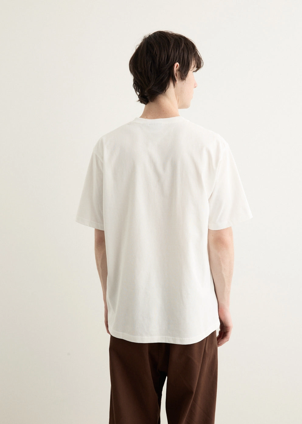 Outdoor Leisure Look LayeredSleeveConstruction Granola T-Shirt