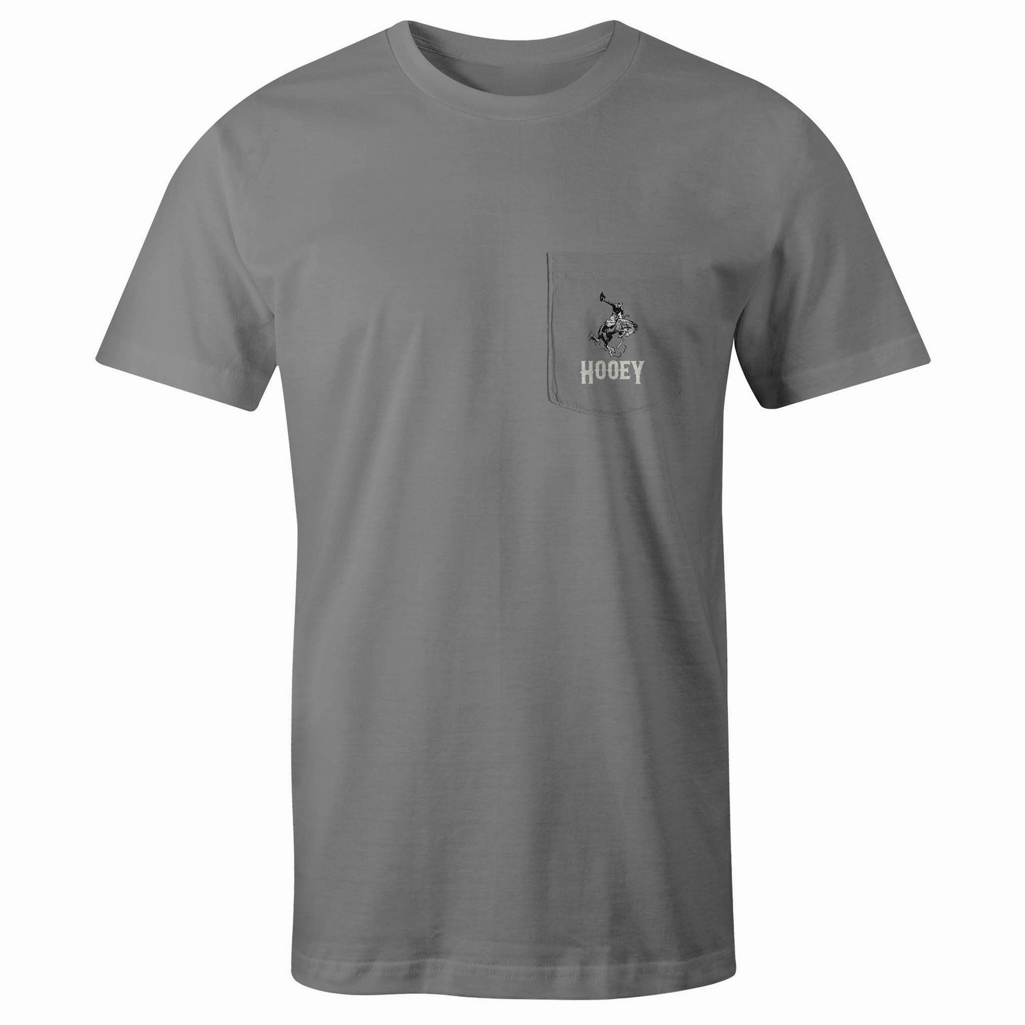 Fashion Layer Ombre look Hooey Men's Grey Cheyenne Tee