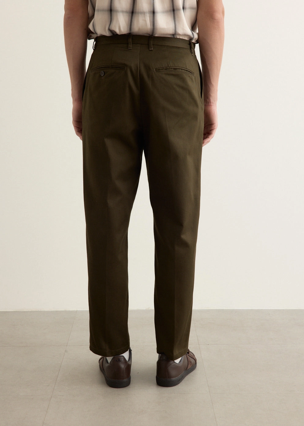 Dean One Tuck Pants Urban Cool Chic Appeal