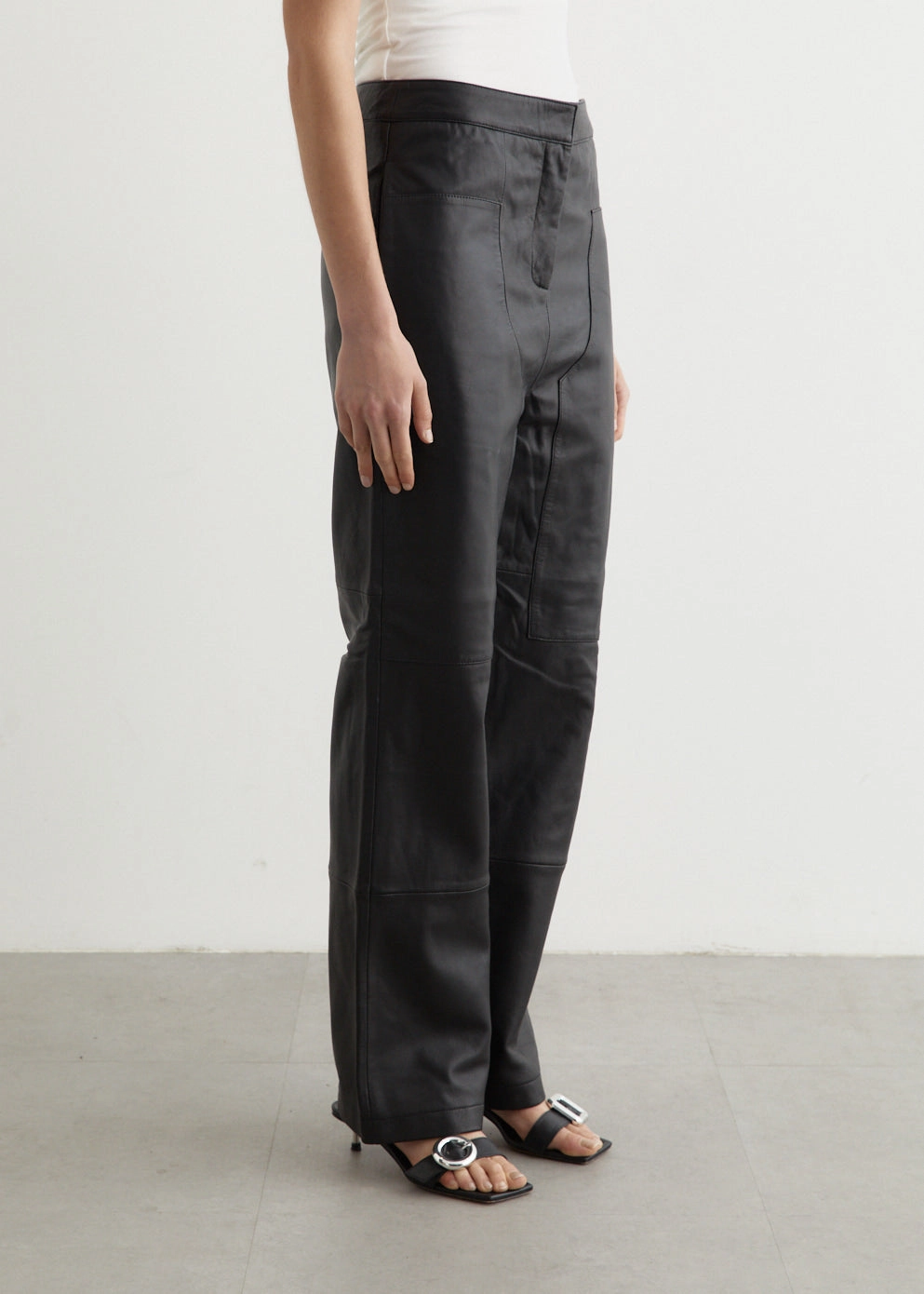 Tia Leather Pants Timeless Fit