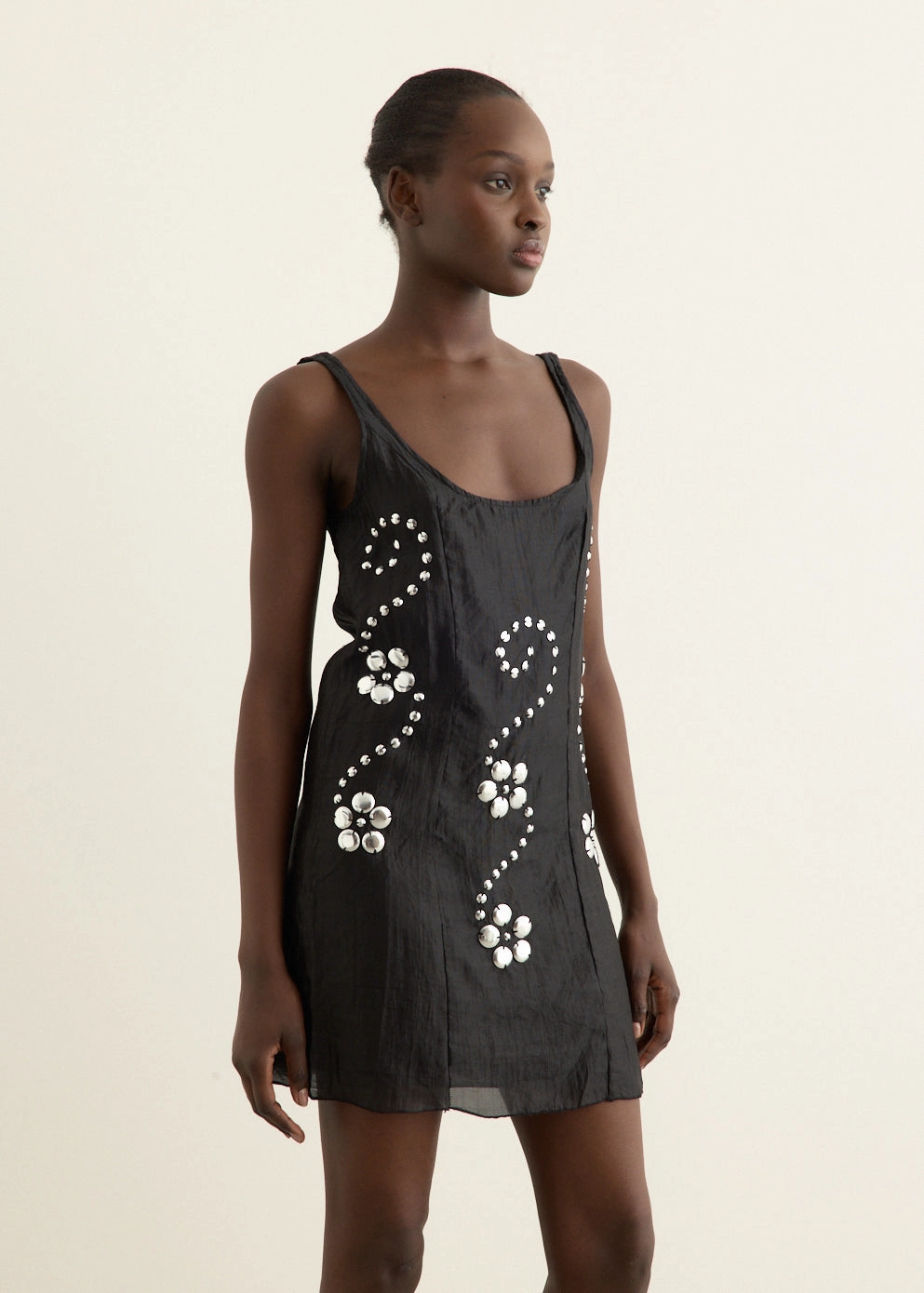 Timeless Comfort Claude Studs Mini Dress