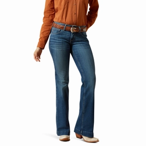 Ariat Leslie Vermont Perfect Rise Slim Fit Jean Stain Release Finish Effortless casual