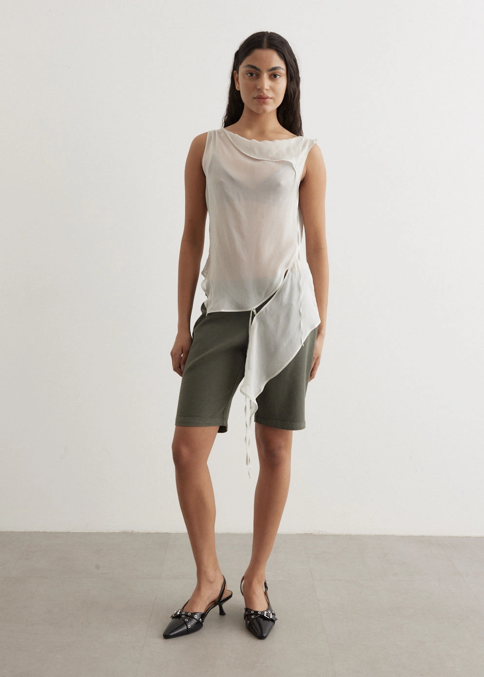 Tinteta Capri Pre Shrunk Cotton Blend Casual Active