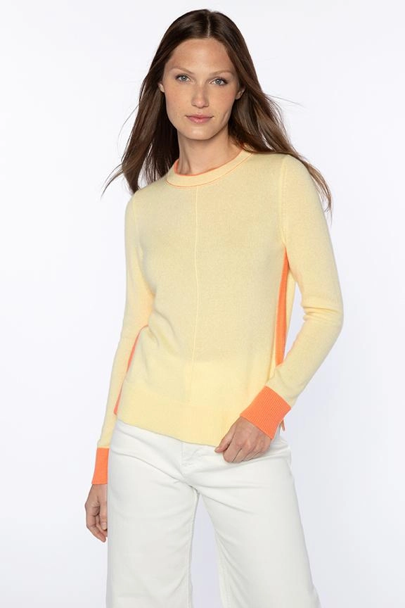 Tipped Crew Knitted Fashion Soft Lining