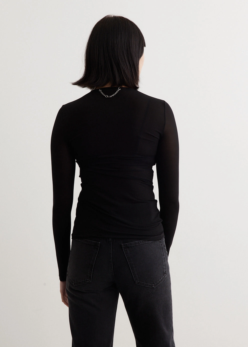 Haut Long Sleeve Top Relaxed Look Inner Layer