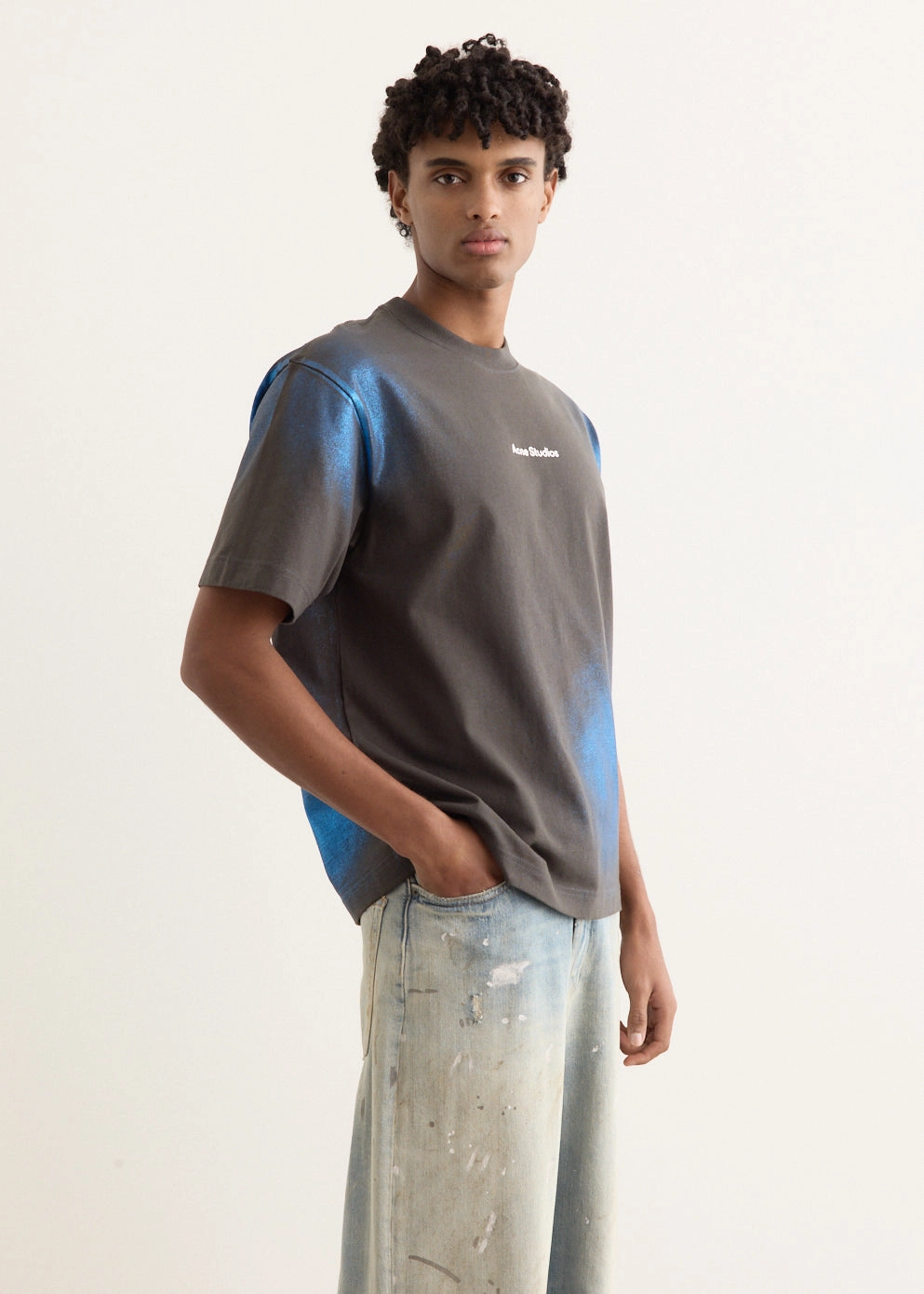 Daily Casual Exford U Foil Stamp T-Shirt