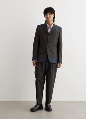 Strong Stitches QuickRelease Buckles Stripe Blocked Jacket