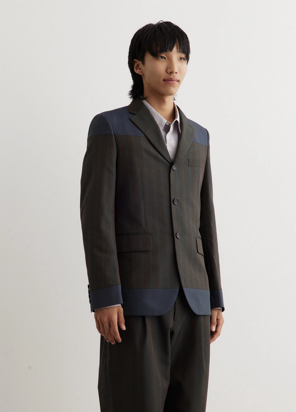 Thermal Lining Tech Warm Essentials Stripe Blocked Jacket