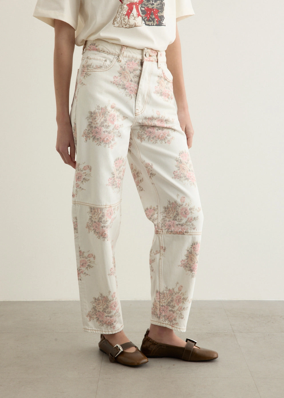 Print Denim Stary Jeans Office Wear Weekend Warrior Trend Setter Ready For All