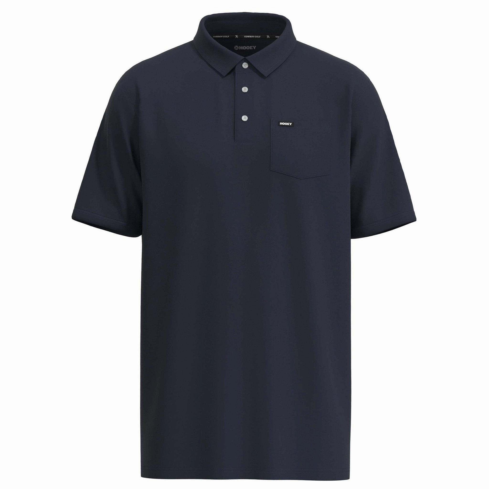 Chic Wardrobe Hooey Men's "Hot Shot" Navy Polo