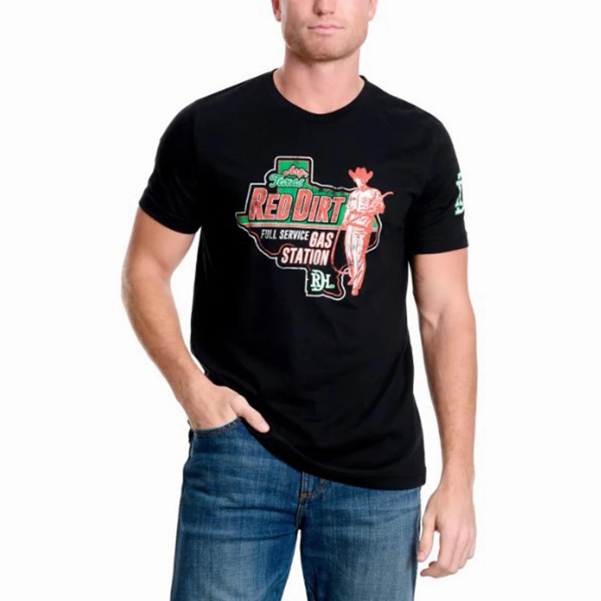 Red Dirt Hat Co Pitstop Tee color block