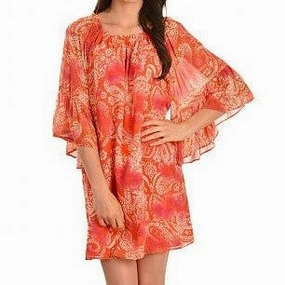 Cowgirl Justics Women's Paisley Dress Basic Fashion Inner Glow